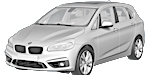 BMW F45 P225E Fault Code